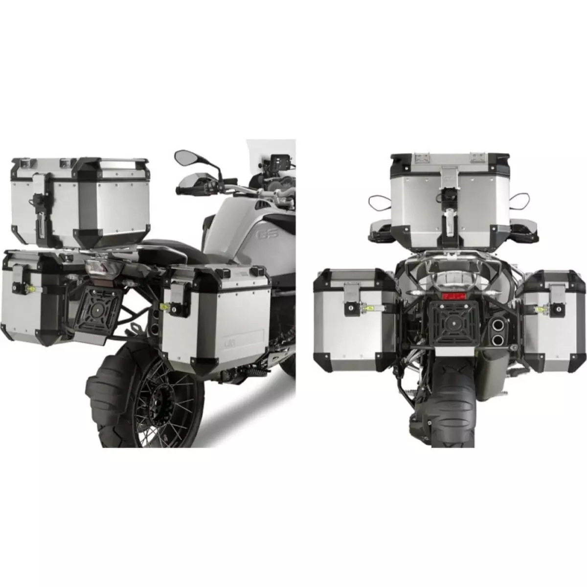Kit Valises Latérales GIVI RAPIDA + ALA36A ALASKA Pour BMW R 1250 GS ADVENTURE 2020 - Neuf