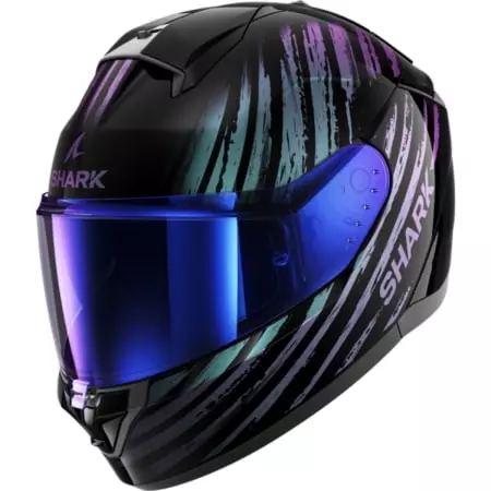 Casque Shark Ridill 2 Assya Noir Brillant - Casque Intégral SHARK