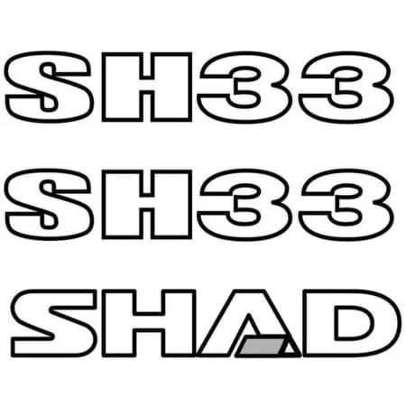 Autocollants Shad