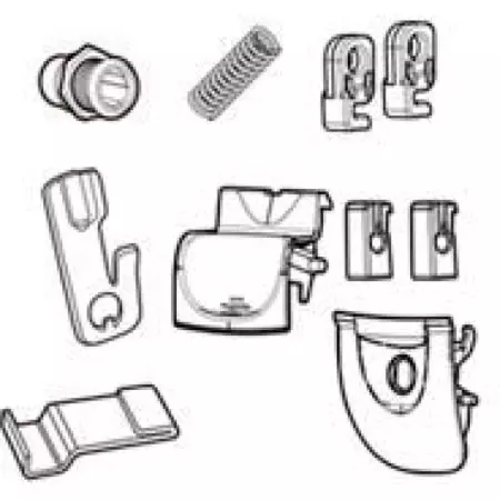 Serrure Top Case Shad Sh39 Noir