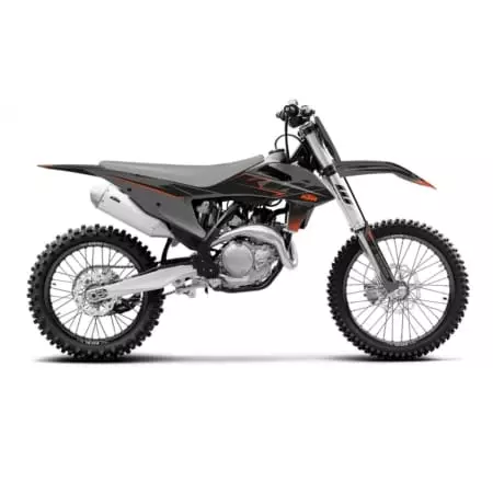 Kit Déco Blackbird KTM SX/SX-F Noir Mat - Carénage et protection BLACKBIRD