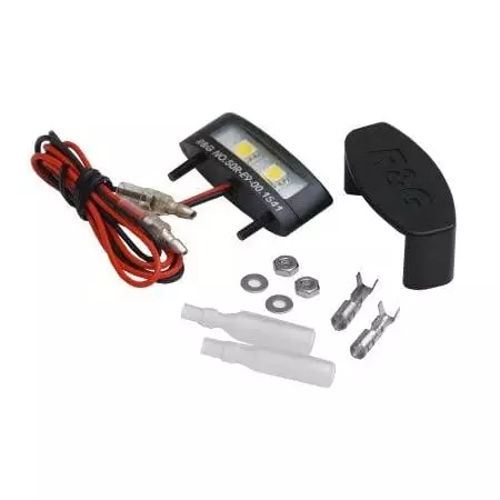 Eclairage de plaque R&G Racing homologué