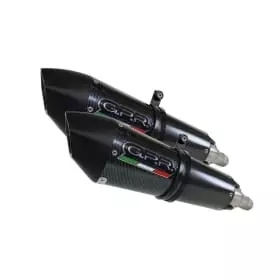 Silencieux Double GPR S.158.GPAN.PO Carbone