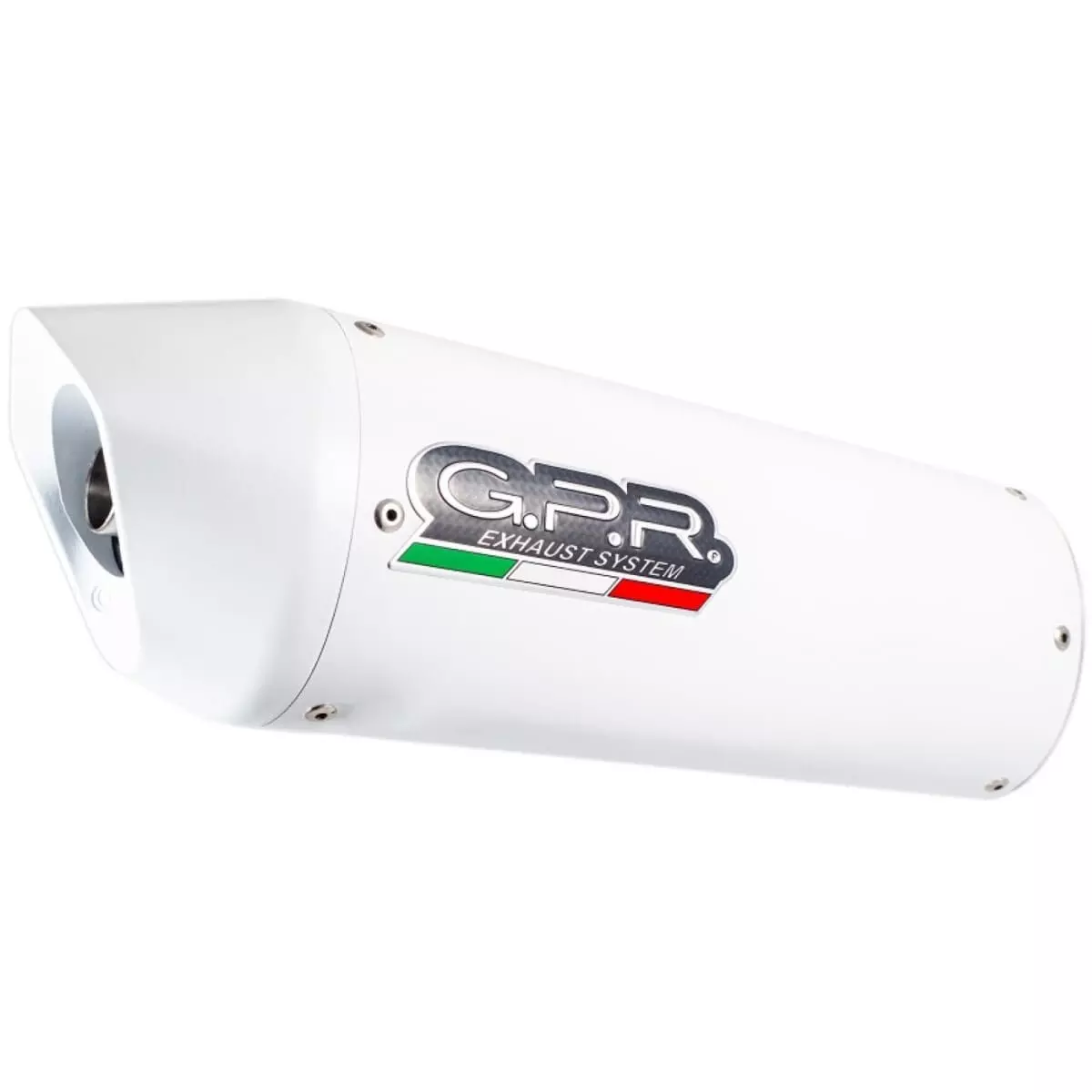 Silencieux GPR S.80.ALB Blanc Brillant
