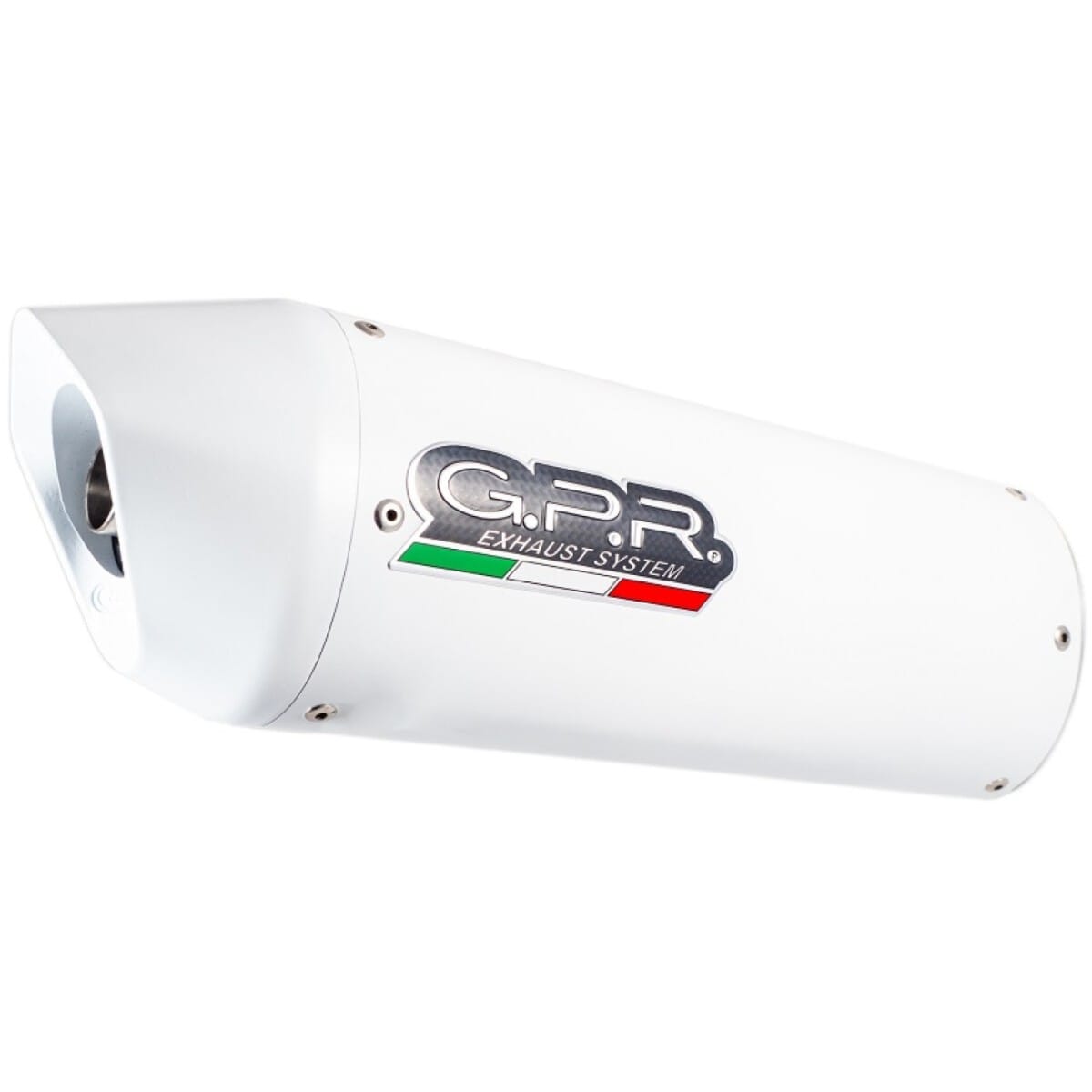 Silencieux GPR S.177.ALB Blanc Brillant