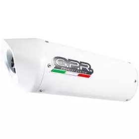 Silencieux Double GPR S.136.ALB Blanc Brillant