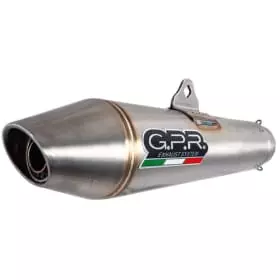 Silencieux GPR TUNING.RACE.18 Acier Inoxydable Brossé