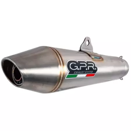 Silencieux GPR TUNING.RACE.18 Acier Inoxydable BrossÃ©