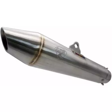 Silencieux GPR CAFE.50.VV Acier Inoxydable Brossé