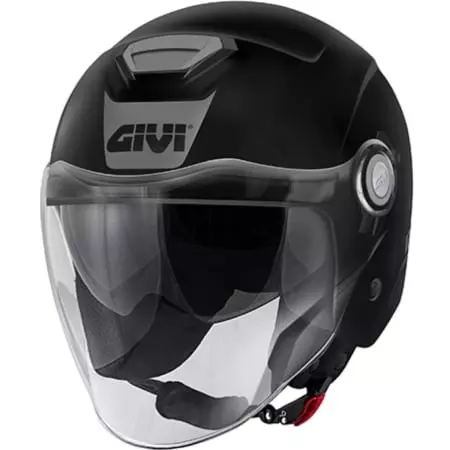 Casque Givi 12.5 Solid Color Noir Mat - Casque Jet GIVI