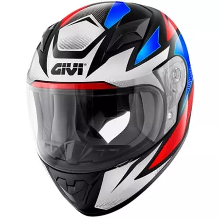 Casque Enfant Evo 4 Follow Bleu Rouge - Casque Enfant GIVI