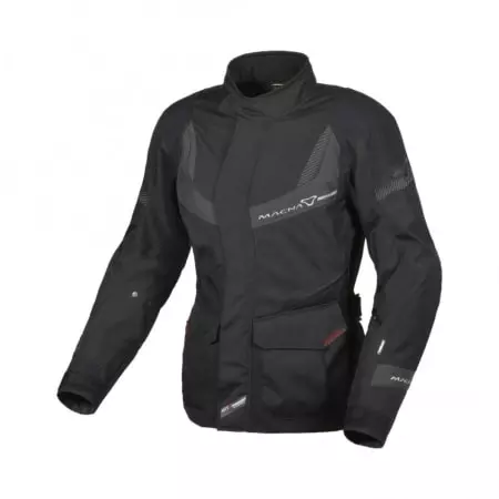Veste Macna Rancher Femme Noir Gris - Blousons et Vestes Moto Femme MACNA