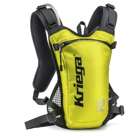 Sac Hydratation Kriega Hydro 2 2L Jaune Citron - Sac moto KRIEGA