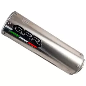 Silencieux GPR E4.BE.19.M3.INOX Acier Inoxydable Brossé