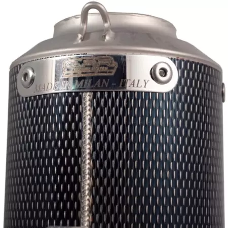 Silencieux Double GPR D.69.1.M3.PP Acier Inoxydable Brossé