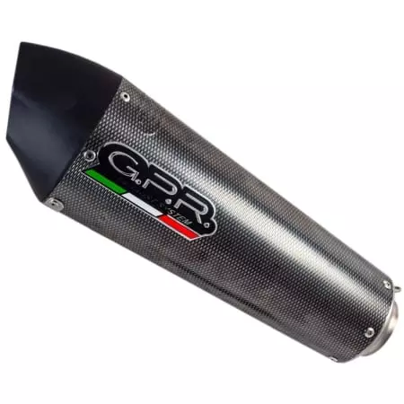 Silencieux Double GPR E4.Y.214.GPAN.PO Carbone