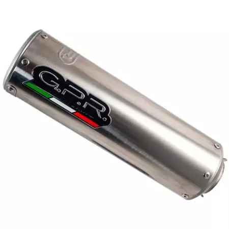 Silencieux GPR E4.BE.20.M3.INOX Acier Inoxydable Brossé