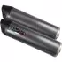 Silencieux Double GPR CAT.80.FUPO Noir Mat