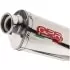 Silencieux GPR CAT.55.TRI Acier Inoxydable Poli
