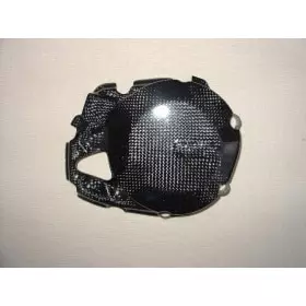 Couvre carter embrayage LIGHTECH carbone brillant Aprilia Rsv4