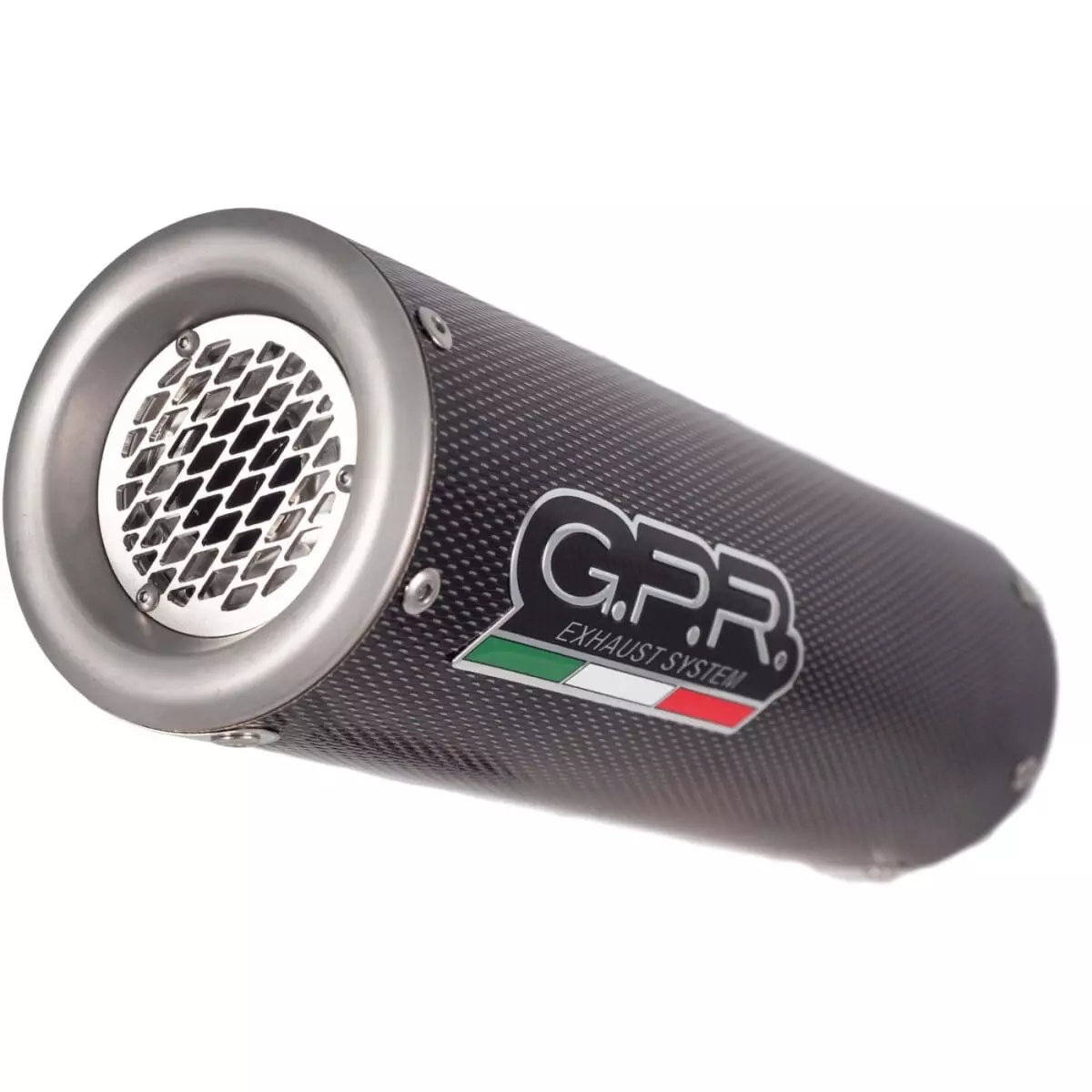 Silencieux GPR E4.BE.19.M3.PP Acier Inoxydable Brossé
