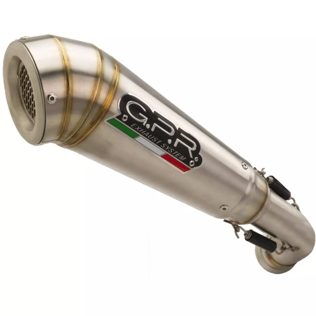 Silencieux GPR H.161.PCEV Acier Inoxydable Brossé