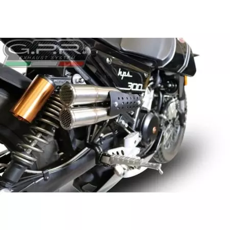 Silencieux GPR MD.4.DUP Acier Inoxydable Brossé