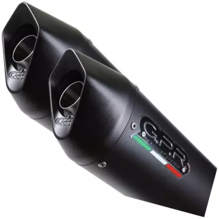 Silencieux Double GPR KTM.48.FUNE Noir Mat