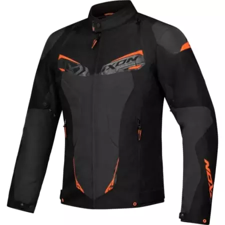Blouson Ixon Caliber Noir Anthracite Orange