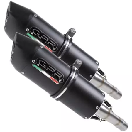 Silencieux Double GPR S.46.FUNE Noir Mat