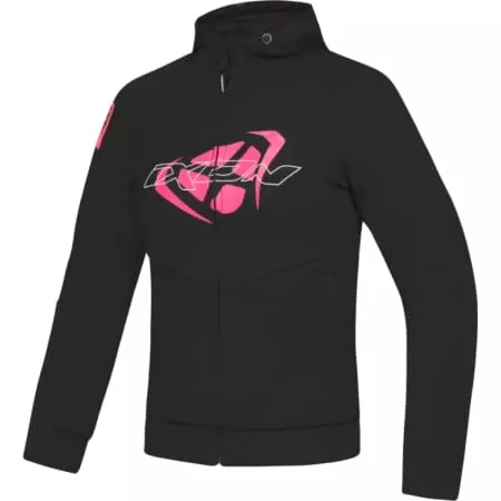 Sweat Femme Ixon Touchdown Lady Noir Rose Vif