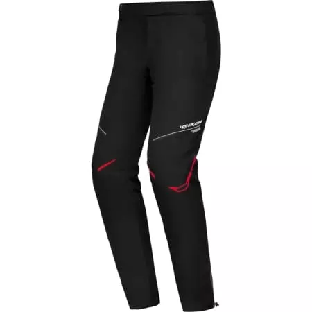 Pantalon Ixon Leo Overpant Noir Blanc Rouge - Pantalon moto IXON