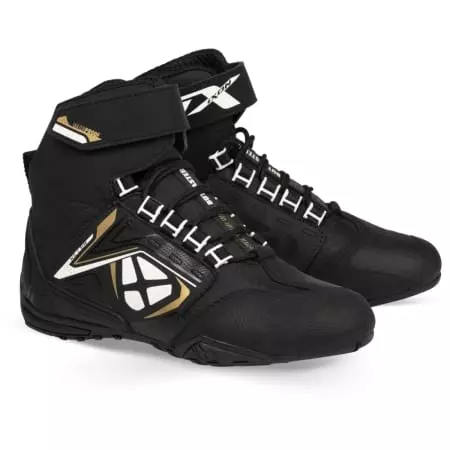 Baskets Femme Ixon Killer Waterproof Lady Noir Blanc Or