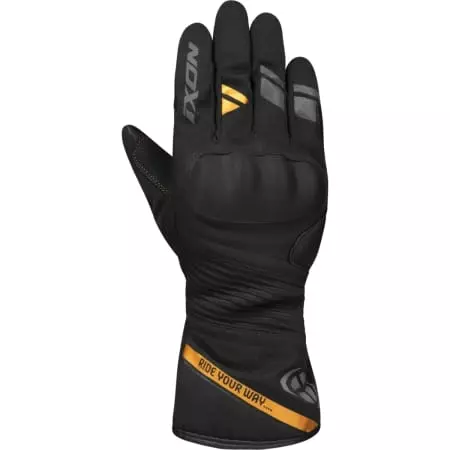 Gants Femme Ixon Pro Midgard L Noir Or