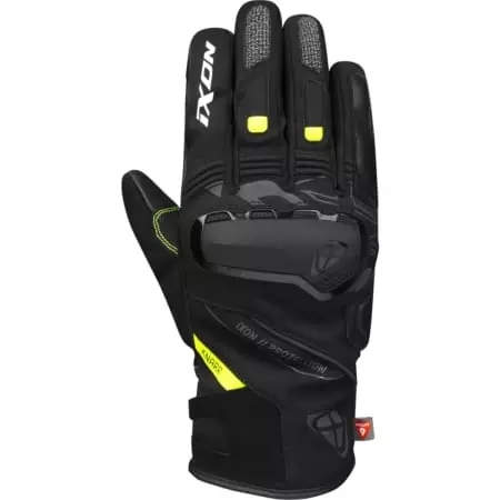 Gants Ixon Pro Knarr Noir Gris Jaune