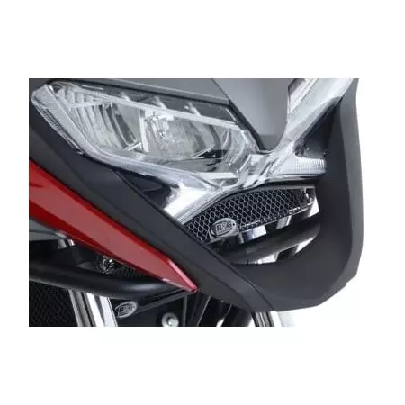 Protection De Radiateur D'Huile R&G Racing Noir Honda VFR800X Crossrunner