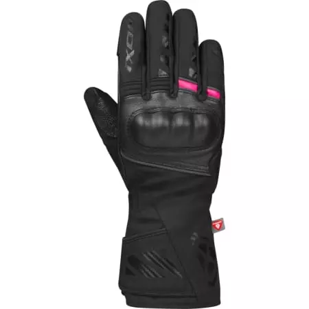 Gants Femme Ixon Pro Rescue 3 L Noir Fuchsia