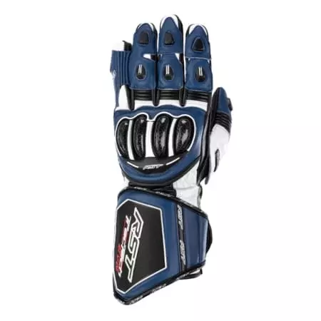 Gants RST Tractech Evo 4 Bleu Blanc Noir