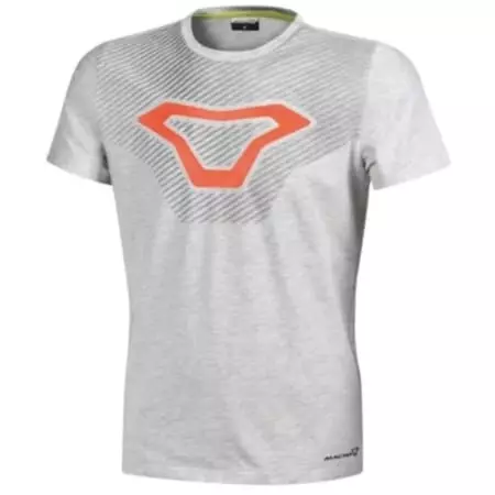T-Shirt Femme Macna Logo Blanc Orange