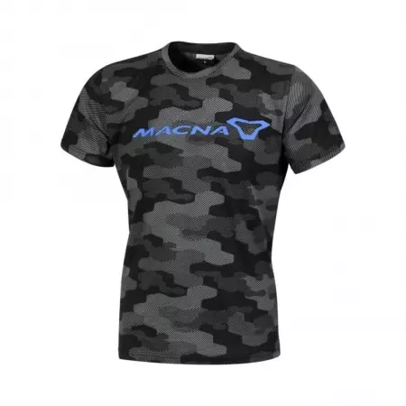 T-Shirt Macna Dazzle Logo 2.0 Noir Bleu