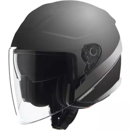 Casque Tucano Urbano El'Max Graphic-A Noir Mat - Casque Jet TUCANO URBANO