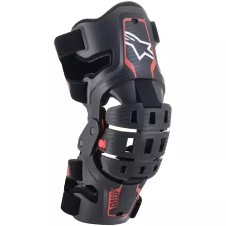 Genouillères Enfant Alpinestars Bionic 5S Noir Rouge