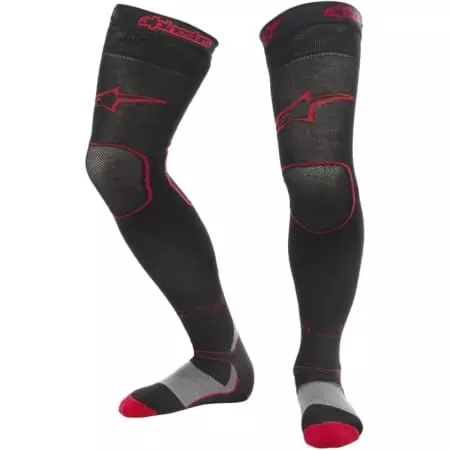 Chaussettes Cross Alpinestars Mx Socks Long Noir Rouge