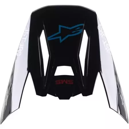 Casquette Cross Alpinestars S-M5 Bond Noir Cyan Brillant