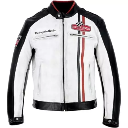 Blouson Helstons X Motul Jay Noir Blanc