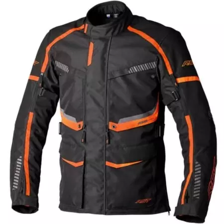 Veste RST Maverick EVO Noir Orange - Blouson Moto RST