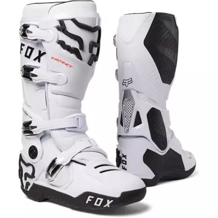 Bottes Cross Fox Instinct Blanc - Equipement Cross FOX