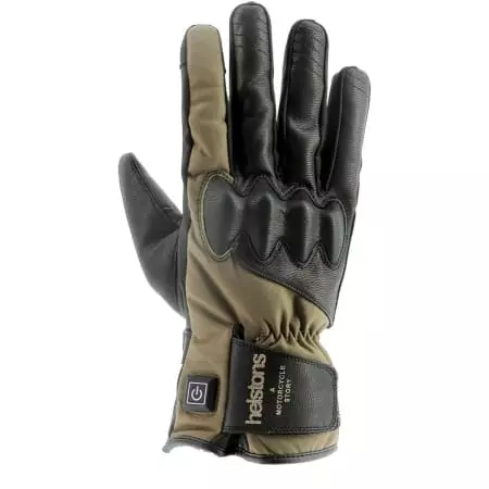 Gants Chauffants Helstons Curtis T Noir Kaki