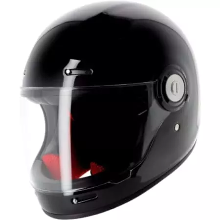 Casque Helstons Naked Full Face Noir Brillant