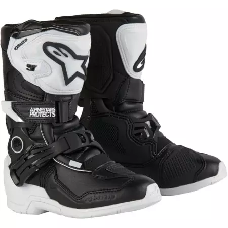 Bottes Enfant Cross Alpinestars Tech 3S Kids Blanc Noir